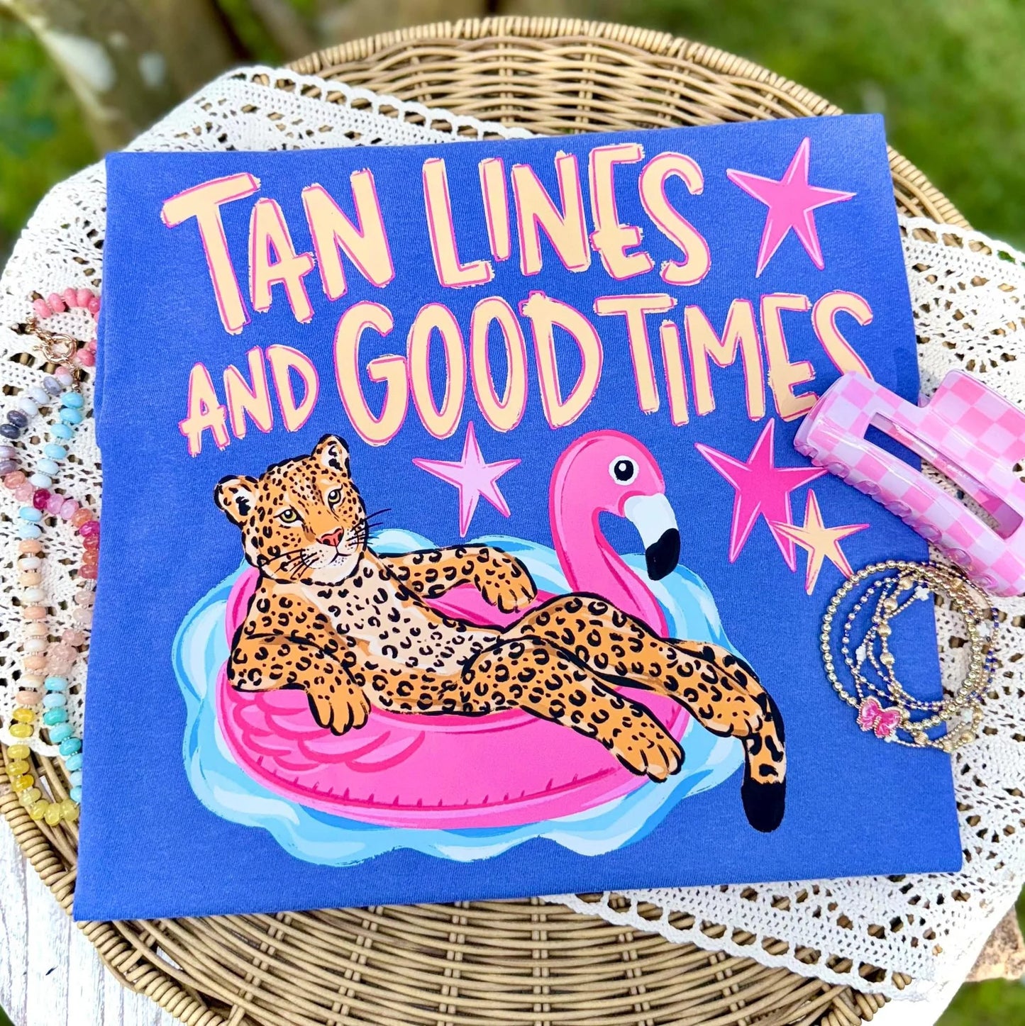 Tan Lines and Good Times Graphic