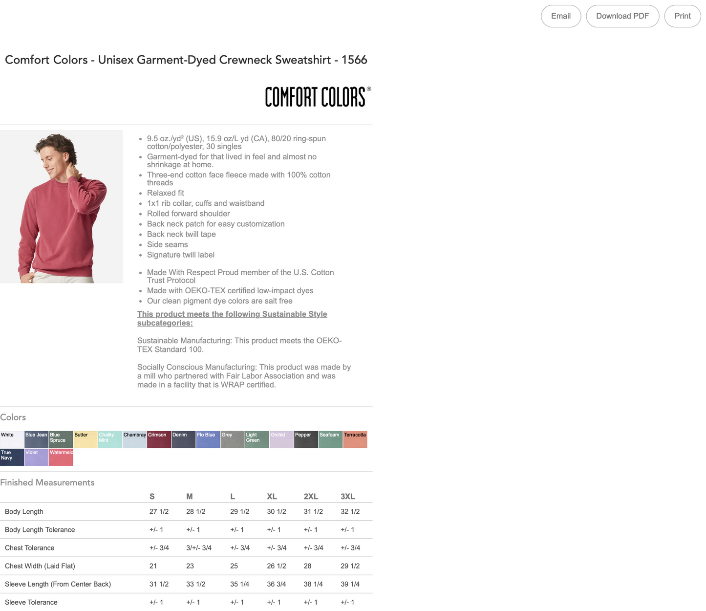 Custom Order Crewneck Sweatshirt