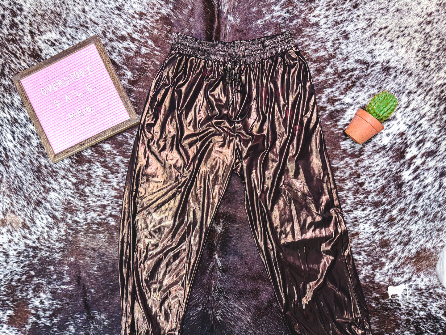 Bronze Jeggings