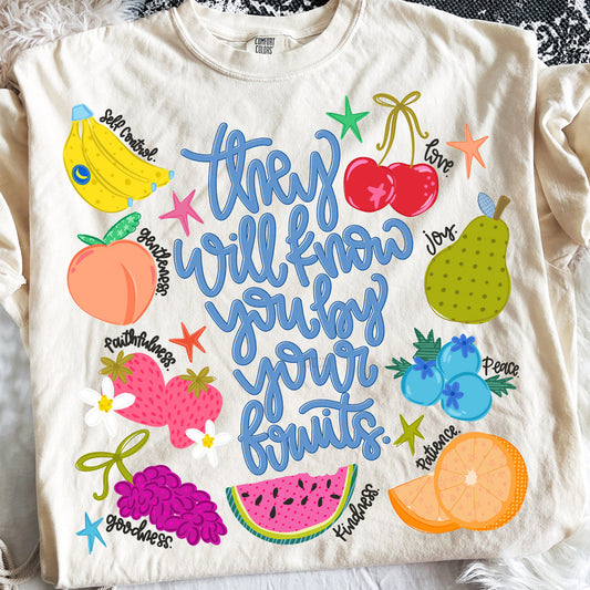 They Will Know You By Your Fruits- Graphic
