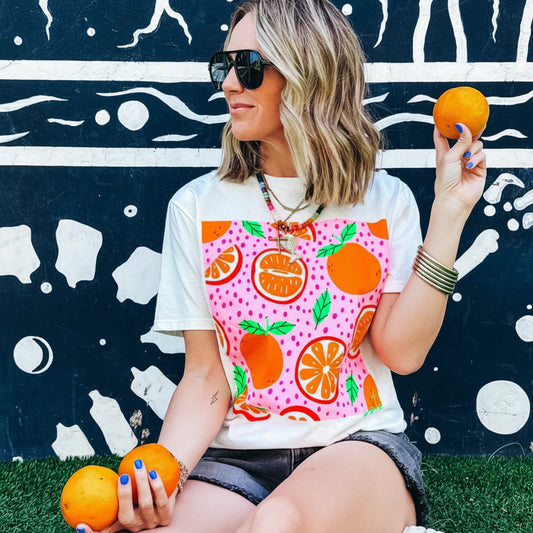 Orange Paradise Tee