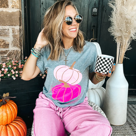 Pink Pumpkin Tee
