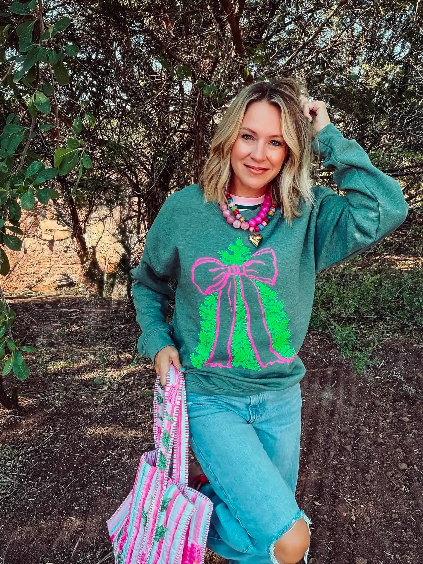 Big Bow Tree Sweatshirt