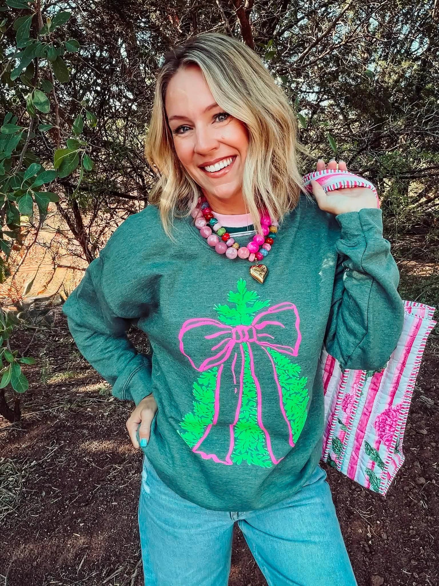 Big Bow Tree Sweatshirt