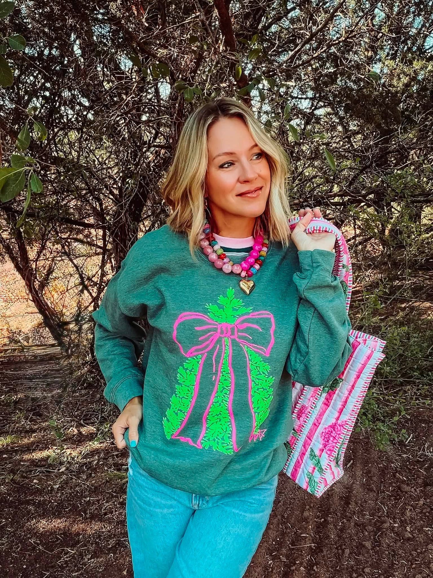Big Bow Tree Sweatshirt