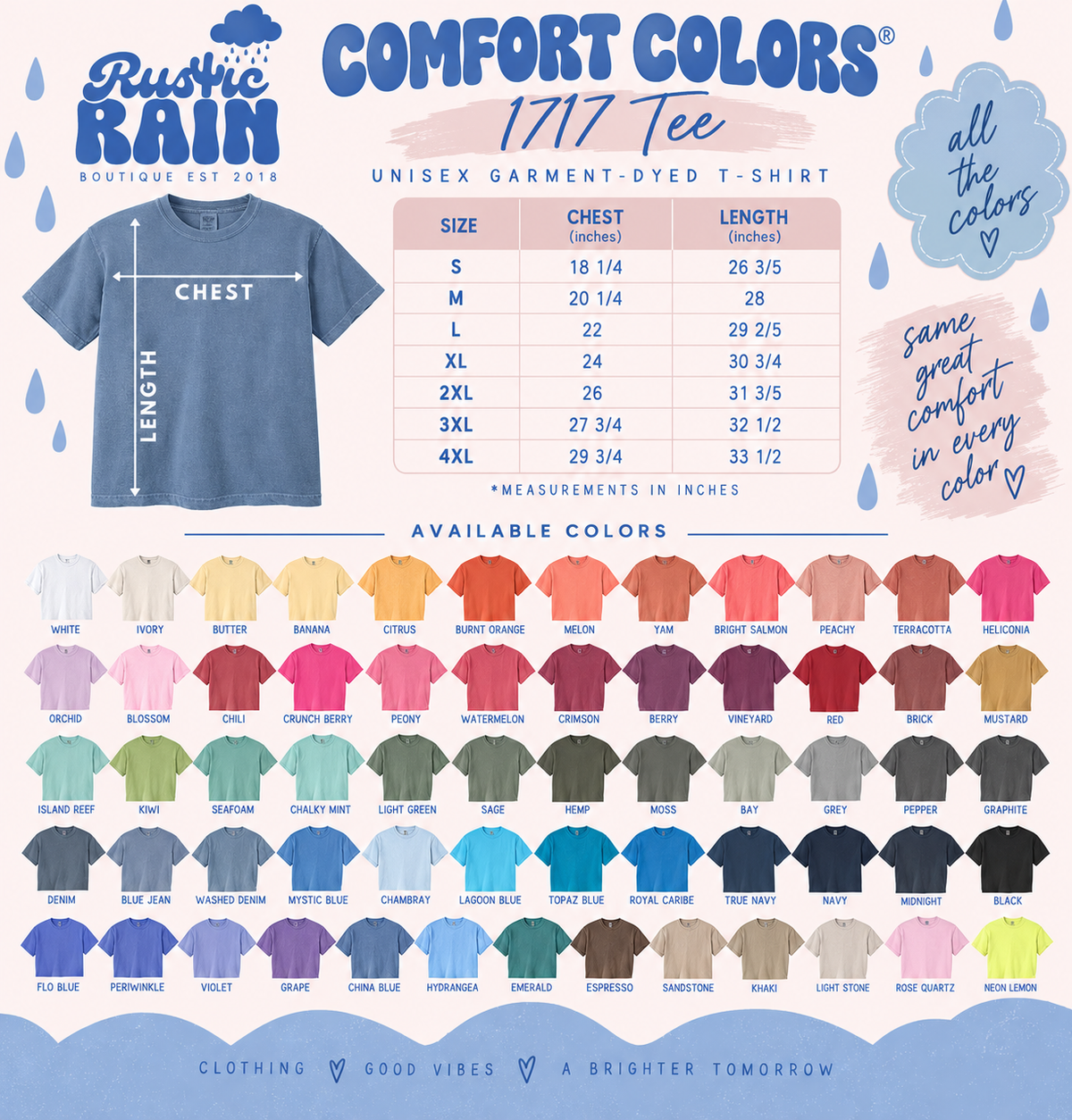 CUSTOM | Comfort Color 1717 T Shirt