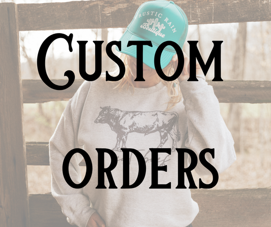 Adult - Custom Order