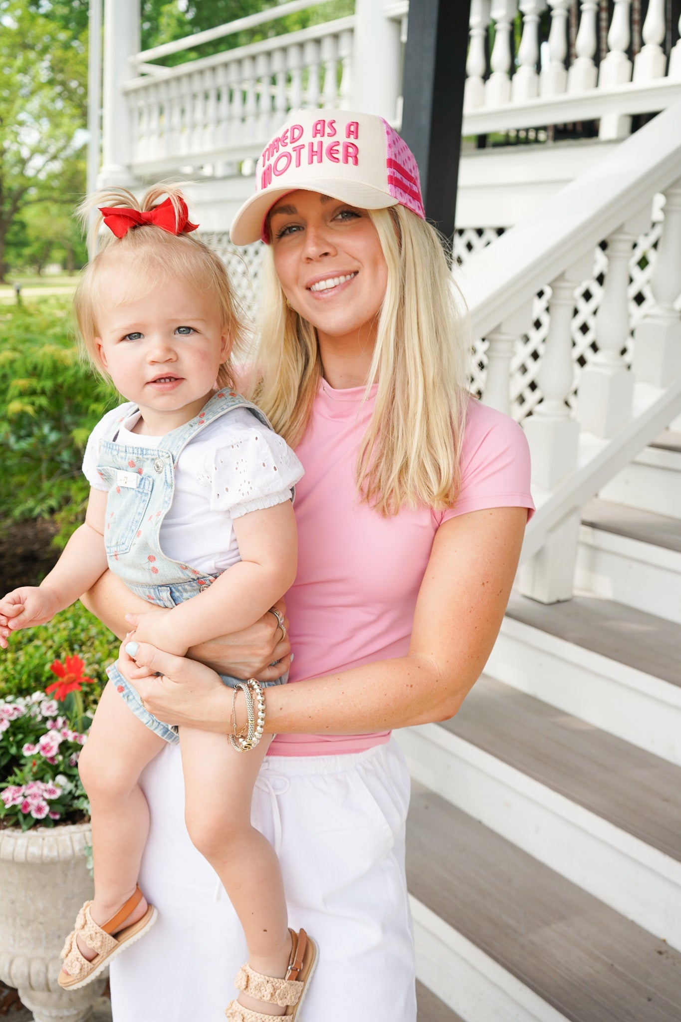 Tired as a Mother - Tan Trucker Hat
