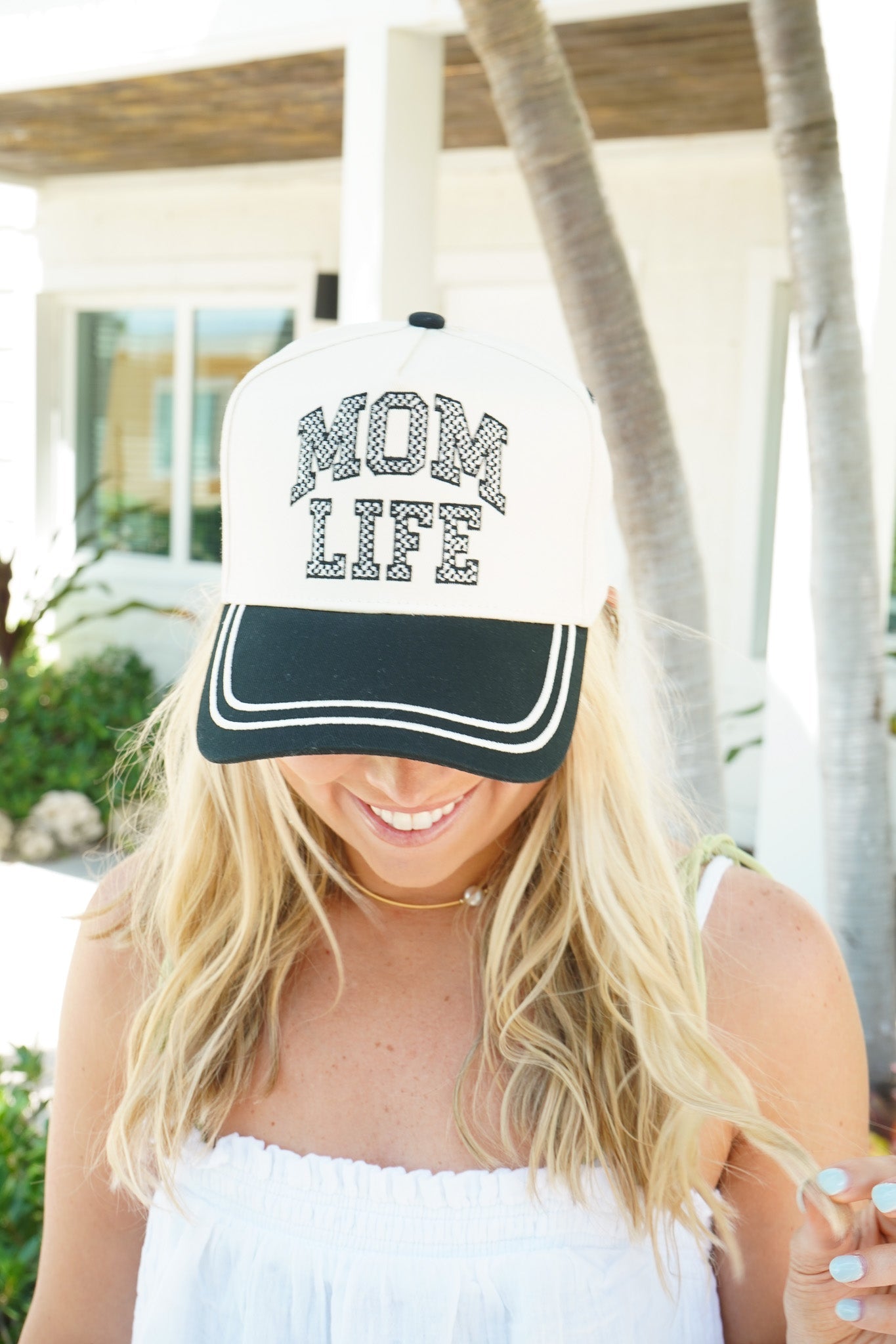 Mom Life - Black Vintage Trucker Hat