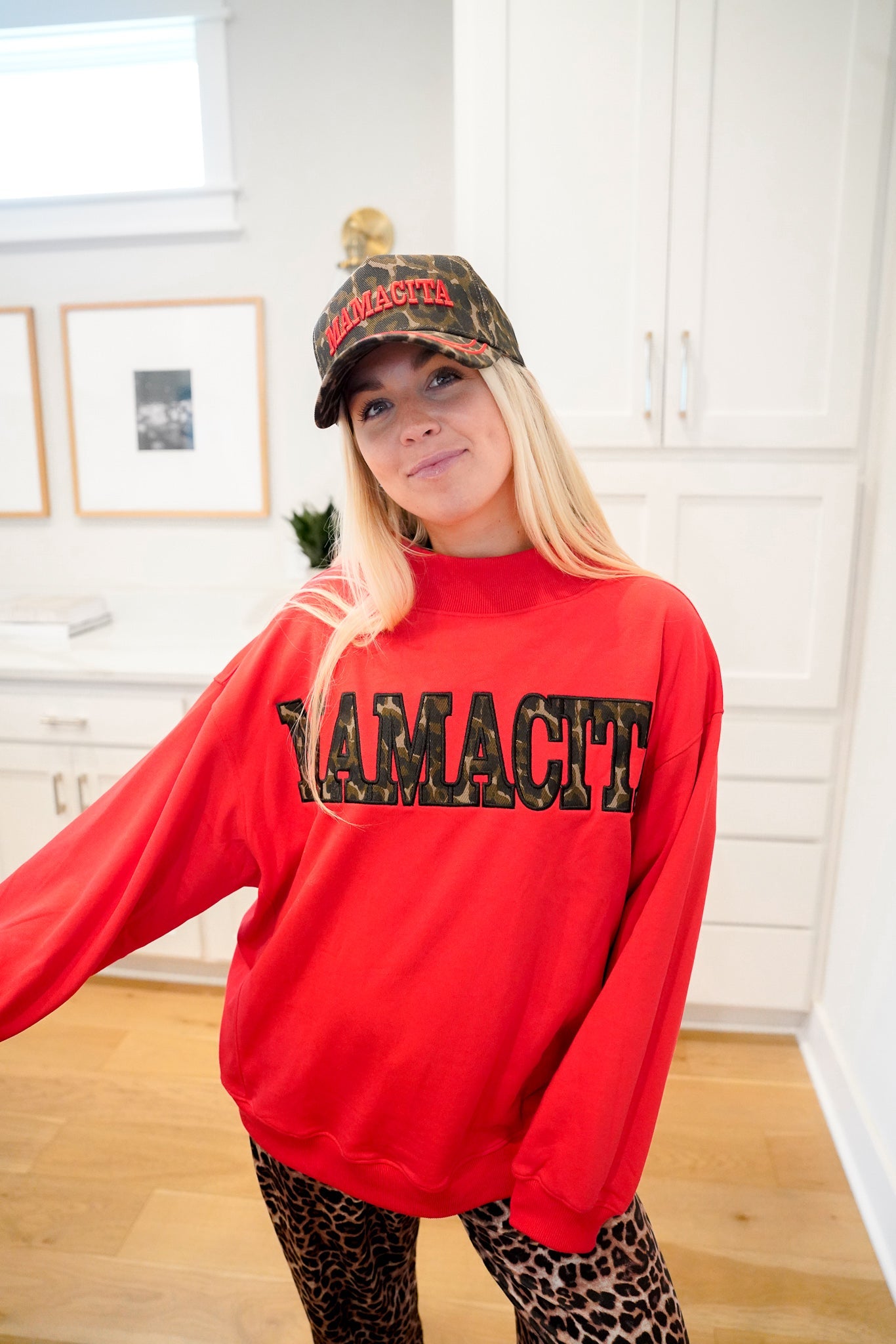 Mamacita - Leopard Vintage Hat