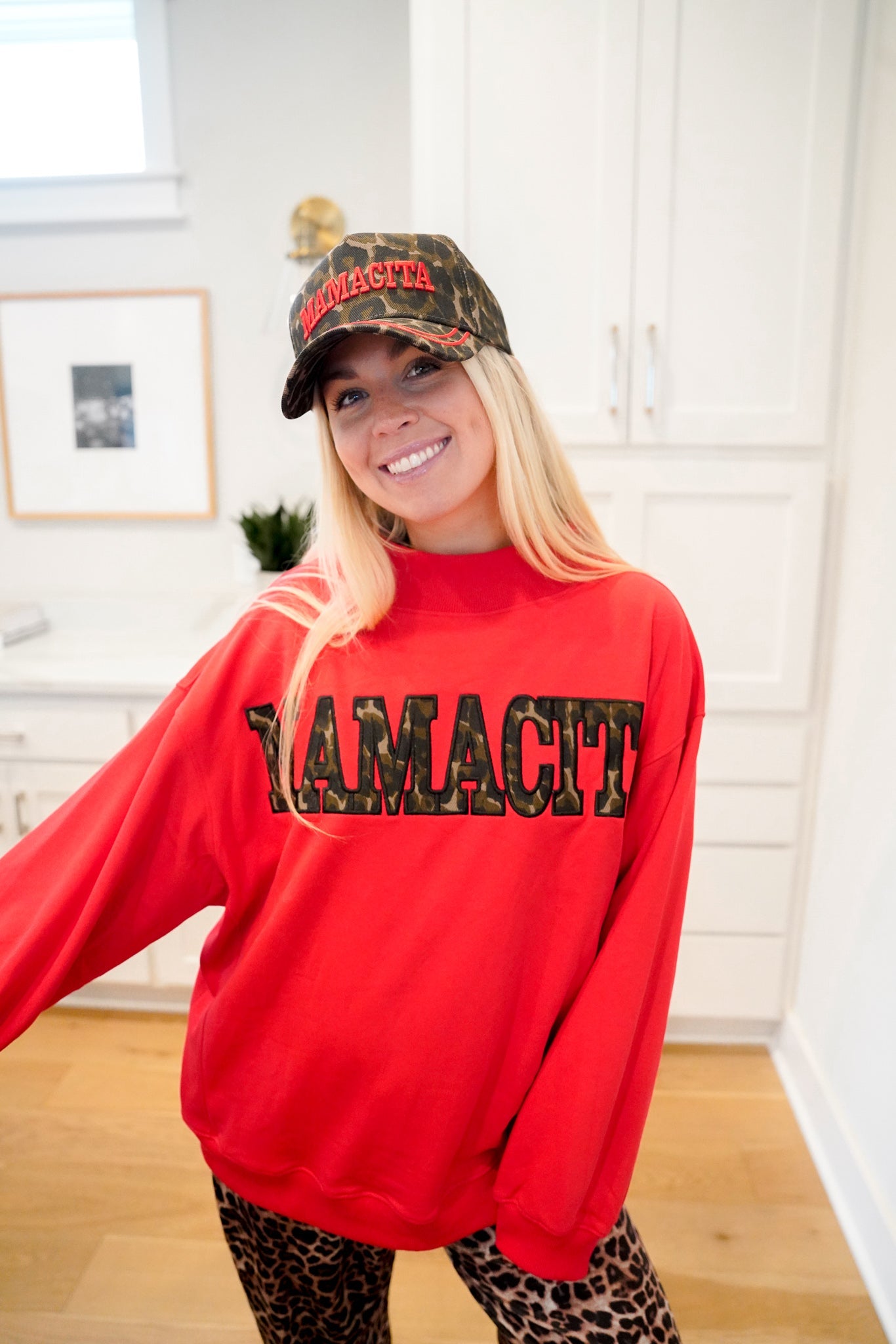 Mamacita - Leopard Vintage Hat