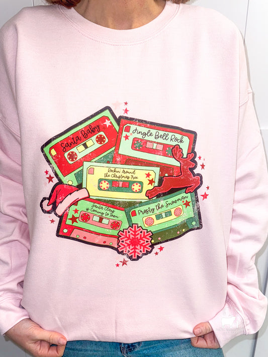 Record Christmas Crewneck