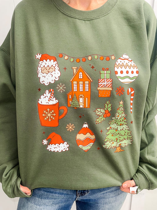 Vintage Christmas Crewneck