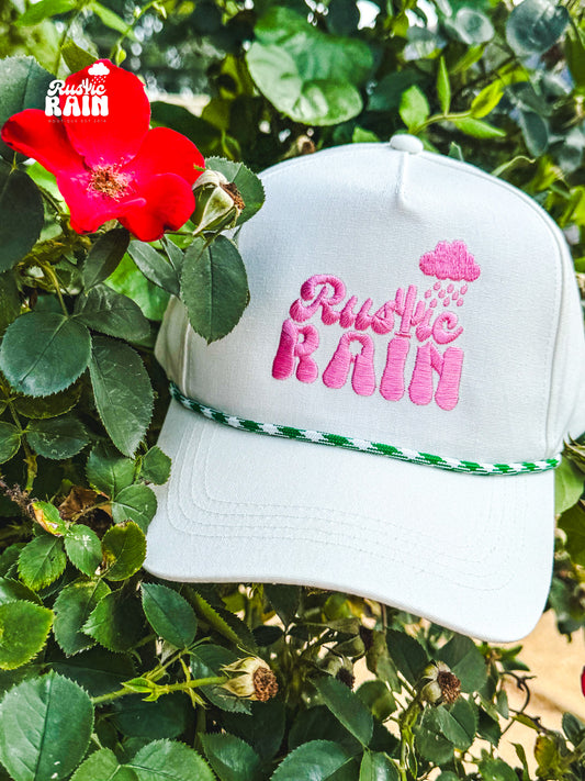 PINK Logo Summer Rope Hats