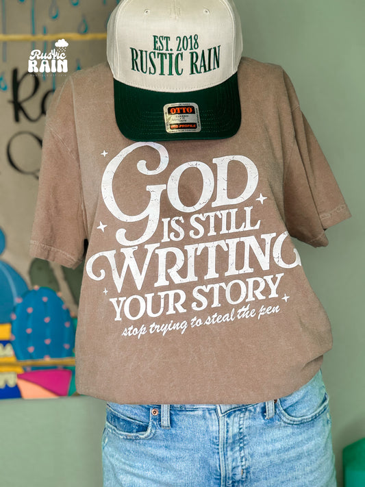 God is Still Writing Your Story- Graphic