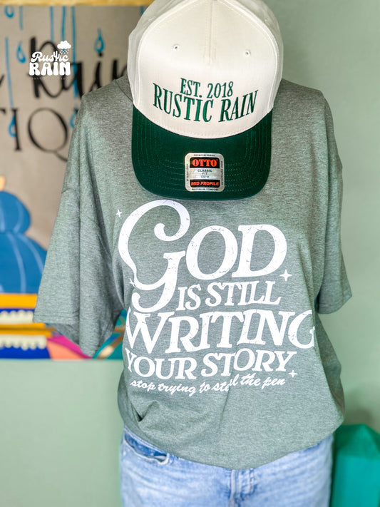 God is Still Writing Your Story- Graphic