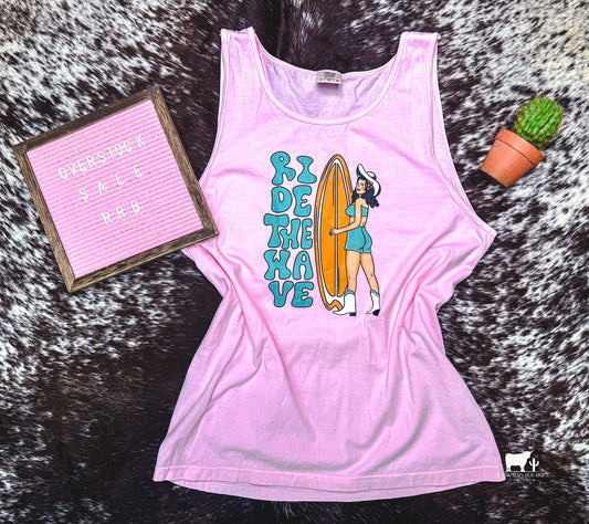 Ride the Wave - Comfort Color Tank