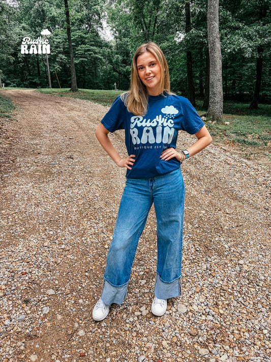RRB Blue Jean Logo Graphic