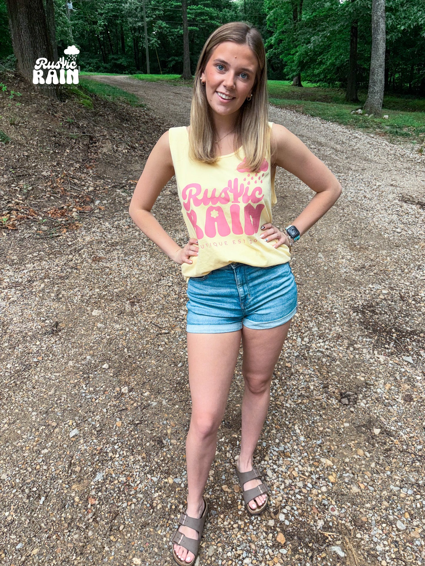 RRB Butter Yellow Tank