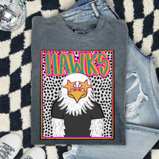 Preppy Mascots Hawks