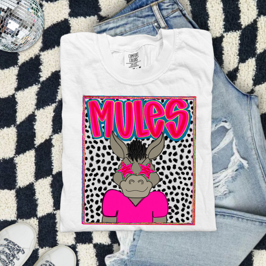 Preppy Mascots Mules