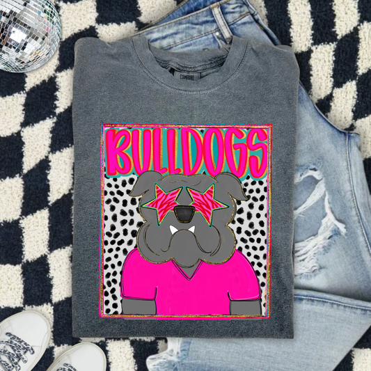 Preppy Mascots Bulldogs