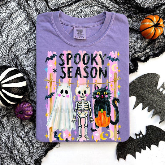 Spooky Season Friends Adult Graphic