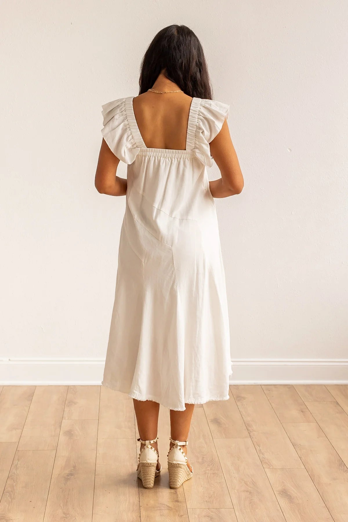 Cozumel Breeze White Versi Dress