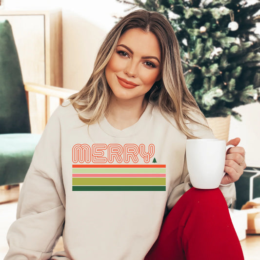 Retro Merry Graphic